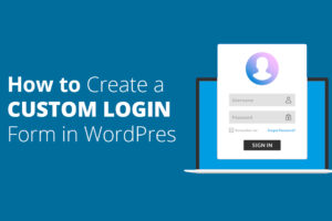 How To Create Login Form in WordPress