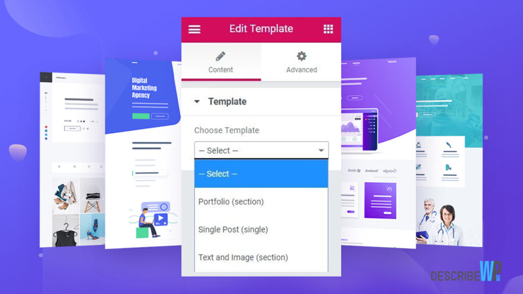 elementor pro templates